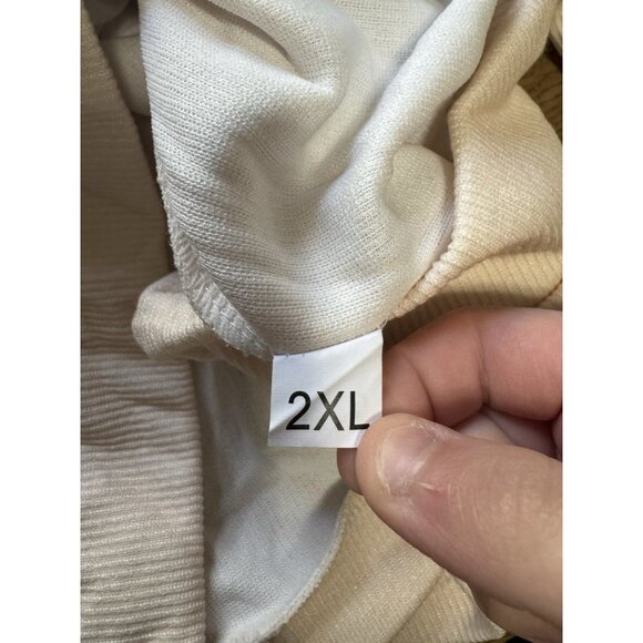 Folklore Women Long Sleeve Cardigan Sweater Size 2XL Forest Button Down Front - Picture 9 of 10